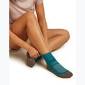 Calze da donna Icebreaker Merino Hike+ Light Mini tidal teal/porcini 4