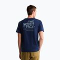 Maglietta da trekking da uomo The North Face Moutain Sketch Regular summit navy 3