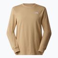 Maglia a maniche lunghe da trekking da uomo The North Face Evolution Simple Dome Regular khaki stone 5