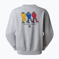 Felpa The North Face Celebration Relaxed Crew Graphic tnf light grey heather 2
