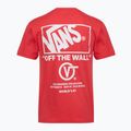 T-shirt uomo Vans Stacked Hi Tee crimson haze 2