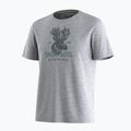 T-shirt da uomo Smartwool Moose Mode Active Graphic Tee SS light gray heather 3