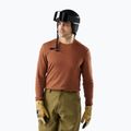 Felpa termica uomo Smartwool Merino 250 Baselayer Crew Boxed burnt sienna