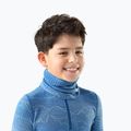 Scaldacollo per bambini Smartwool Thermal Merino indigo linear peaks 3