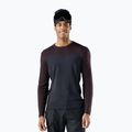 Felpa termica uomo Smartwool Classic Thermal Merino Base Layer Colorblock Crew Boxed mink/charcoal