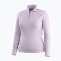 Felpa termica donna Smartwool Classic Thermal Merino Base Layer 1/4 Zip Boxed lavender sky heather 3
