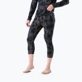 Pantaloni termici da uomo Smartwool Classic Thermal Merino Base Layer 3/4 Bottom Boxed black tie dye/hny gold