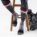 Calze da sci Ski Full Cushion Midnight Ski Pattern OTC medium gray 2