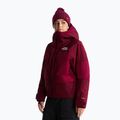 Giacca da sci da donna The North Face Powstar burgundy crush