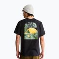 T-shirt da uomo The North Face Apex '75 Collage Relaxed Hoodie Tnf Black 3