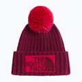 Cappello invernale The North Face Heritage Ski Tuke burgundy crush