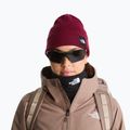 Cappello invernale The North Face Dock Worker Recycled Beanie burgundy crush 3