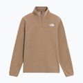 Pile donna The North Face Glacier Fleece 1/4 Zip garnet 4