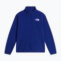 Pile felpato bambino The North Face Teen Glacier 1/4 Zip bold blue 4