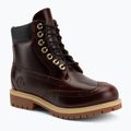 Scarpe da uomo Timberland Premium 6 In Lace burgundy full grain