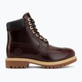 Scarpe da uomo Timberland Premium 6 In Lace burgundy full grain 2