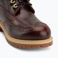 Scarpe da uomo Timberland Premium 6 In Lace burgundy full grain 7