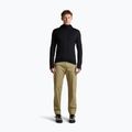 Felpa da trekking uomo Icebreaker Merino 200 Realfleece Descender Half Zip Hoodie black 4