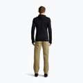 Felpa da trekking uomo Icebreaker Merino 200 Realfleece Descender Half Zip Hoodie black 5