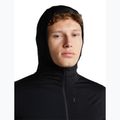Felpa da trekking uomo Icebreaker Merino 200 Realfleece Descender Half Zip Hoodie black 6