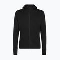 Felpa da trekking uomo Icebreaker Merino 300 Realfleece Descender Zip Hoodie black 10
