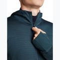 Felpa da trekking uomo Icebreaker Merino 300 Realfleece Descender Zip Hoodie abyss 7