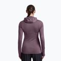 Felpa da trekking donna Icebreaker Merino 200 Realfleece Descender Half Zip Hoodie grey plum 3