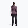 Felpa da trekking donna Icebreaker Merino 200 Realfleece Descender Half Zip Hoodie grey plum 5