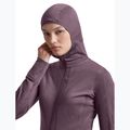 Felpa da trekking donna Icebreaker Merino 200 Realfleece Descender Half Zip Hoodie grey plum 6