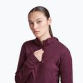Felpa da trekking donna Icebreaker Merino 300 Realfleece Descender Zip Hoodie dark berry 4