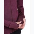 Felpa da trekking donna Icebreaker Merino 300 Realfleece Descender Zip Hoodie dark berry 9
