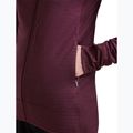 Felpa da trekking donna Icebreaker Merino 300 Realfleece Descender Zip Hoodie dark berry 10