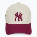Cappello da baseball New Era WS Patch Eframe New York Yankees beige chiaro 2