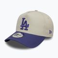 Cappello da baseball New Era WS Patch Eframe Los Angeles Dodgers beige chiaro 3