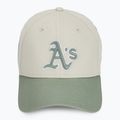 Cappello da baseball New Era WS Patch 9Forty Oakland Athletics beige chiaro 2