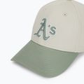 Cappello da baseball New Era WS Patch 9Forty Oakland Athletics beige chiaro 3