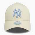 Cappello da baseball New Era League Essential 9Forty New York Yankees beige chiaro 2