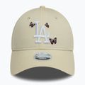 Cappello da baseball New Era Icon 9Forty Los Angeles Dodgers beige chiaro 3