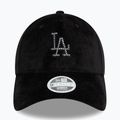 Cappello da baseball New Era Diamante Velour 9Forty Los Angeles Dodgers nero 2