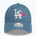 Cappello da baseball New Era Denim Icon 9Forty Los Angeles Dodgers donna navy 2