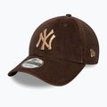 Cappello da baseball New Era Two Tone Cord 9Forty New York Yankees marrone scuro 2