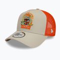 Cappello da baseball New Era Summer Patch Trucker beige chiaro 3