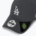 Cappello da baseball New Era Recycled 9Twenty Los Angeles Dodgers grigio scuro 3