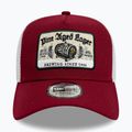 Cappello da baseball New Era NE Vintage Trucker rosso scuro 2
