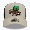 Cappello da baseball New Era NE Outdoor Patch Trucker beige chiaro 2