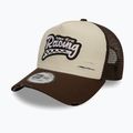 Cappello da baseball New Era NE Motorsport Trucker beige chiaro 3