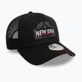 Cappello da baseball New Era NE Motorsport Trucker nero