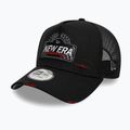Cappello da baseball New Era NE Motorsport Trucker nero 2