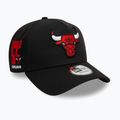 Cappello da baseball New Era NBA Patch Eframe Chicago Bulls nero