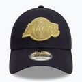 Cappello da baseball New Era Metallic 9Forty Los Angeles Lakers navy 2